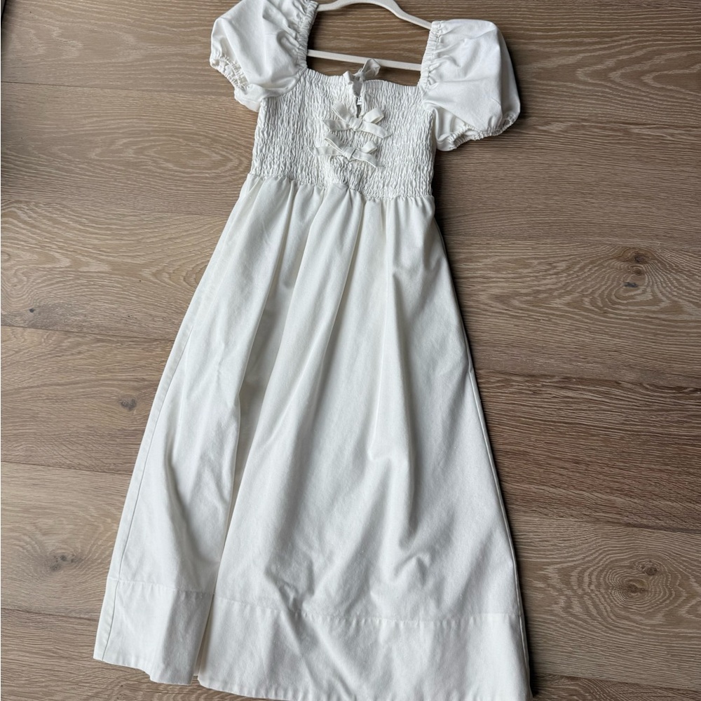 Elegant White ASTR Dress
